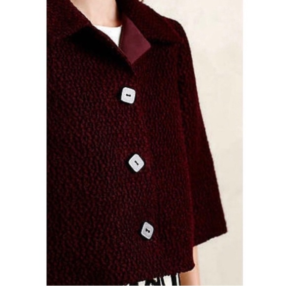 Anthropologie Raoul for Made in Kind Swing Jacket Coat Size 8P NWT - Picture 6 of 12